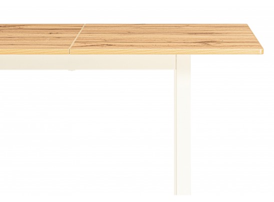 Деревянный стол Аркон 110(130)х68х75 дуб вотан / белый в Каменске-Уральском