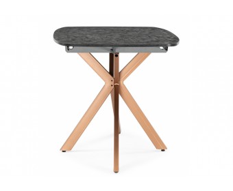 Деревянный стол Кортез 116(160)x77 раздвижной малави / медь