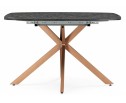 Деревянный стол Кортез 116(160)x77 раздвижной малави / медь