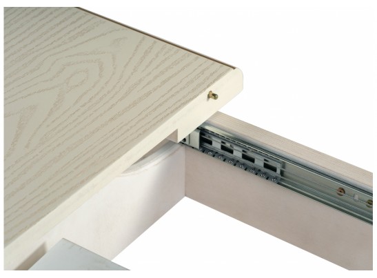 Деревянный стол Маранта 180(240)х105х78 слоновая кость в Каменске-Уральском