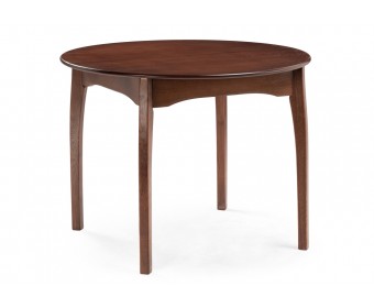 Деревянный стол Распи 100(130)х100х76 орех миланский