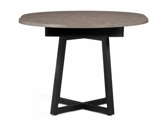 Деревянный стол Регна бежевый / черный каркас в Каменске-Уральском