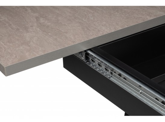 Деревянный стол Регна бежевый / черный каркас в Каменске-Уральском