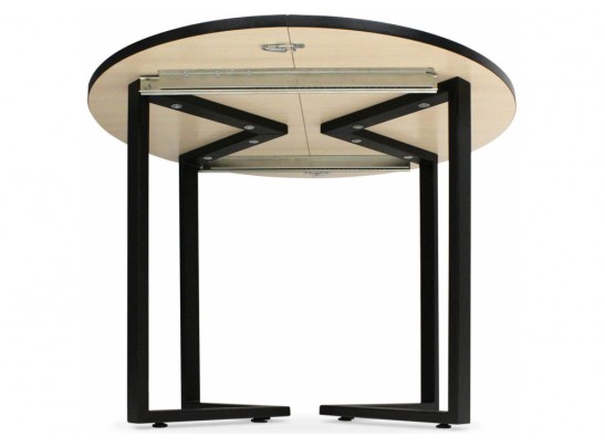 Деревянный стол SHT-T41/100-140 браун cтоун / черный в Каменске-Уральском