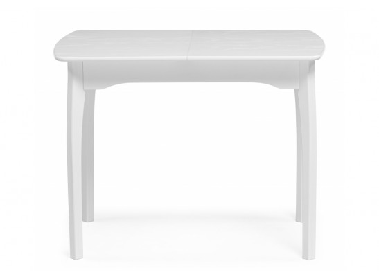 Деревянный стол Терзот прямоугольный 100(130)х70х76 белый в Каменске-Уральском