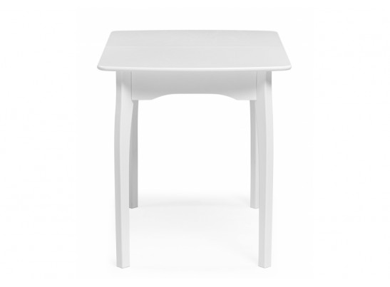 Деревянный стол Терзот прямоугольный 100(130)х70х76 белый в Каменске-Уральском