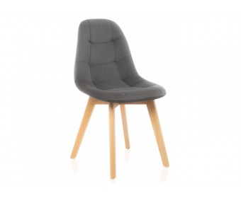 Деревянный стул Filip dark gray / wood