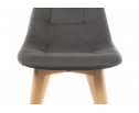 Деревянный стул Filip dark gray / wood в Каменске-Уральском