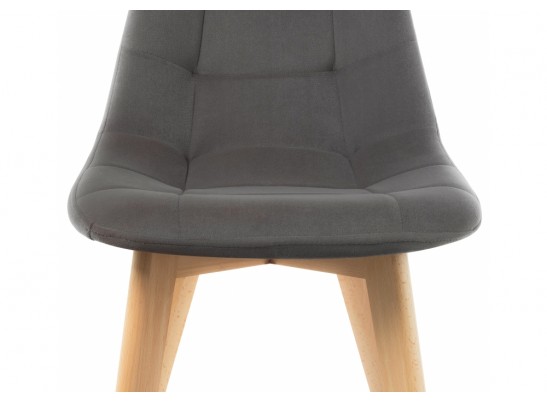 Деревянный стул Filip dark gray / wood в Каменске-Уральском