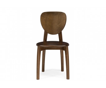 Деревянный стул Окава орех жесткий