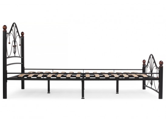 Двуспальная кровать Мэри 2 160х200 черная в Каменске-Уральском