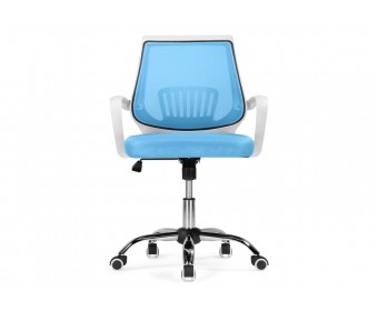 Компьютерное кресло Ergoplus blue / white