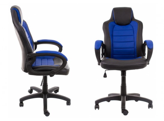 Компьютерное кресло Kadis темно-синее / черное в Каменске-Уральском