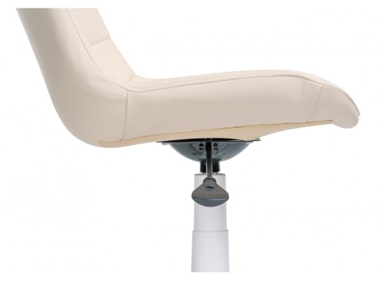 Компьютерное кресло Келми экокожа слоновая кость в Каменске-Уральском