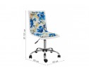 Компьютерное кресло Mis white / flowers fabric в Каменске-Уральском