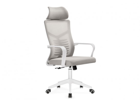 Компьютерное кресло Montana light gray / white в Каменске-Уральском