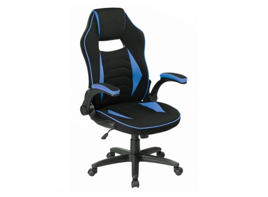 Компьютерное кресло Plast 1 light blue / black в Каменске-Уральском