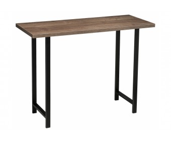 Консольный столик Пегас дуб велингтон / черный матовый