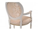 Кресло Данте молочный с золотой патиной в Каменске-Уральском