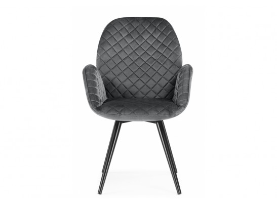 Кресло Муат поворотное графитовый / черный