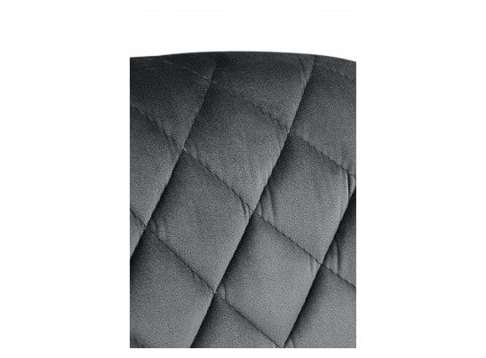 Кресло Муат поворотное графитовый / черный