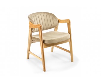 Кресло Никсон ткань В15 / дубовый