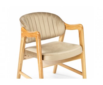 Кресло Никсон ткань В15 / дубовый