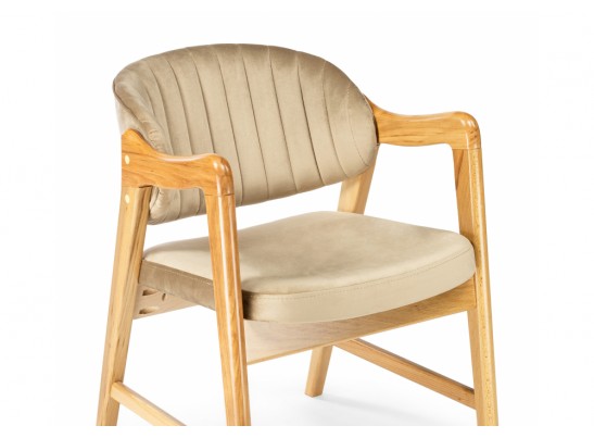 Кресло Никсон ткань В15 / дубовый в Каменске-Уральском