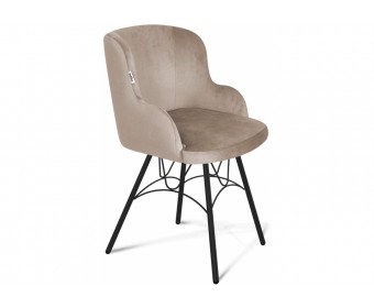 Кресло SHT-ST39/S100 латте / черный муар