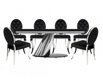 Обеденная группа Итар black