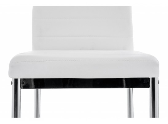 Обеденная группа Лили 80 white / chrome в Каменске-Уральском