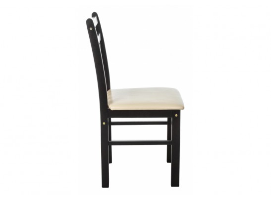 Обеденная группа Ludon (стол и 4 стула) cappuccino / cream в Каменске-Уральском