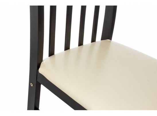 Обеденная группа Ludon (стол и 4 стула) cappuccino / cream в Каменске-Уральском