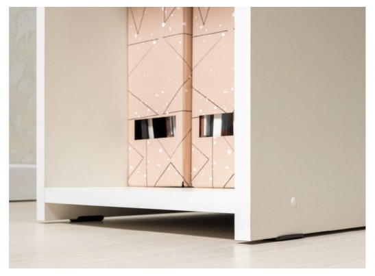 Письменный стол Комфорт 12.77 F белый РЕ шагрень в Каменске-Уральском