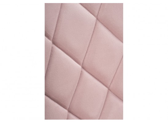 Полубарный стул Баодин велюр розовый / белый в Каменске-Уральском