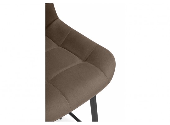 Полубарный стул Челси 360 коричневый (zd 233) / черный в Каменске-Уральском