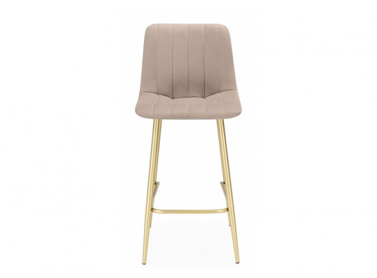 Полубарный стул Дани Мини бежевый (zd 210) / золотой в Каменске-Уральском
