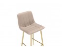 Полубарный стул Дани Мини бежевый (zd 210) / золотой в Каменске-Уральском