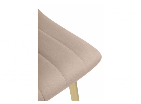Полубарный стул Дани Мини бежевый (zd 210) / золотой в Каменске-Уральском