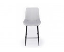 Полубарный стул Седа 360 светло-серый (zd 960) / черный в Каменске-Уральском