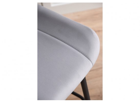 Полубарный стул Седа 360 светло-серый (zd 960) / черный в Каменске-Уральском