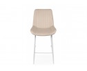 Полубарный стул Седа бежевый (zd 210) / белый в Каменске-Уральском