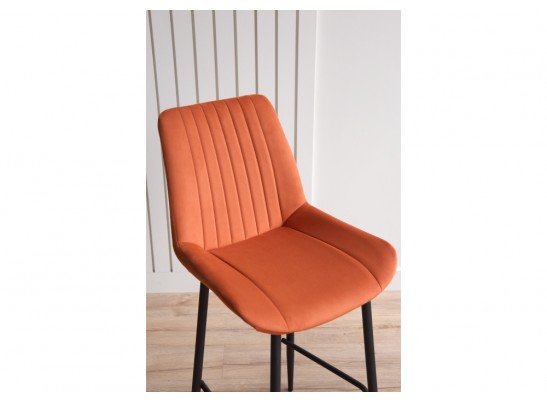 Полубарный стул Седа терракотовый (zd 432) / черный в Каменске-Уральском