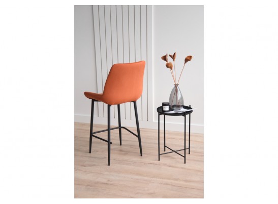 Полубарный стул Седа терракотовый (zd 432) / черный в Каменске-Уральском