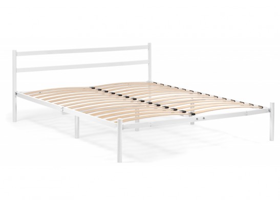 Полутораспальная кровать Фади 120х200 белая в Каменске-Уральском