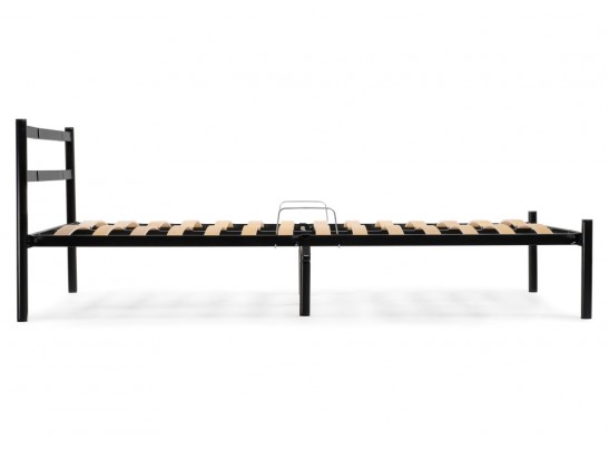 Полутораспальная кровать Фади 140х200 черная в Каменске-Уральском