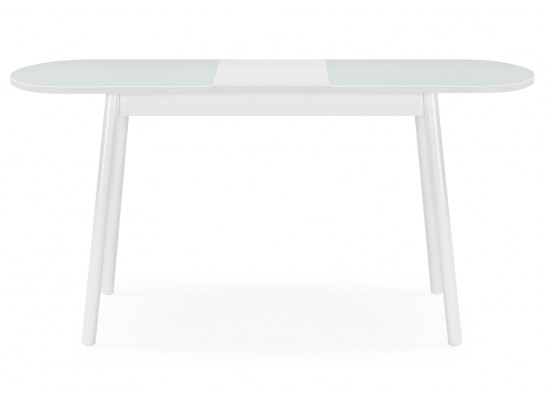 Стеклянный стол Агат белый / белый в Каменске-Уральском