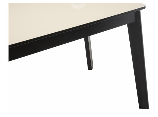 Стеклянный стол Арья венге / сливочно-кремовый в Каменске-Уральском