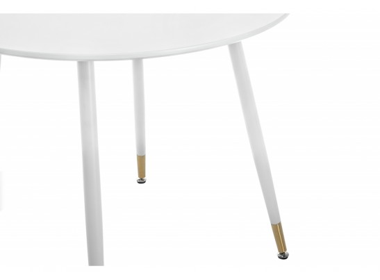 Стол круглый Bianka 80х75 white в Каменске-Уральском