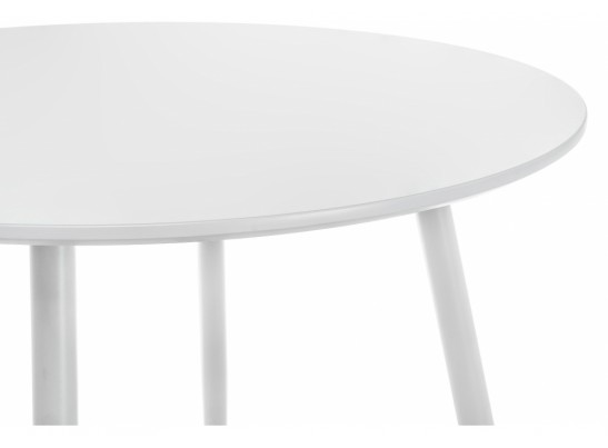 Стол круглый Bianka 80х75 white в Каменске-Уральском